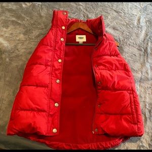 Cranberry vest